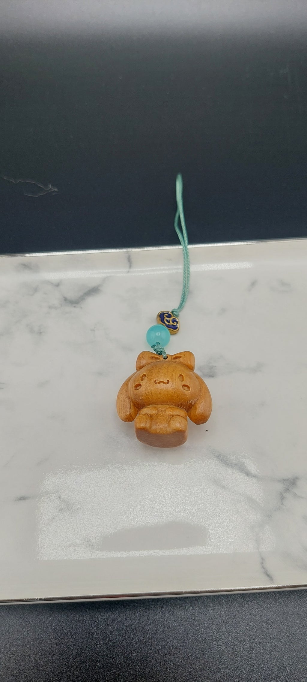cinnamon roll phone or bag charm